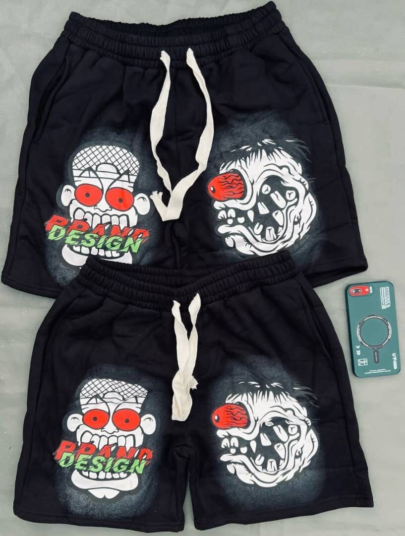 Shorts graphiques unisexes
