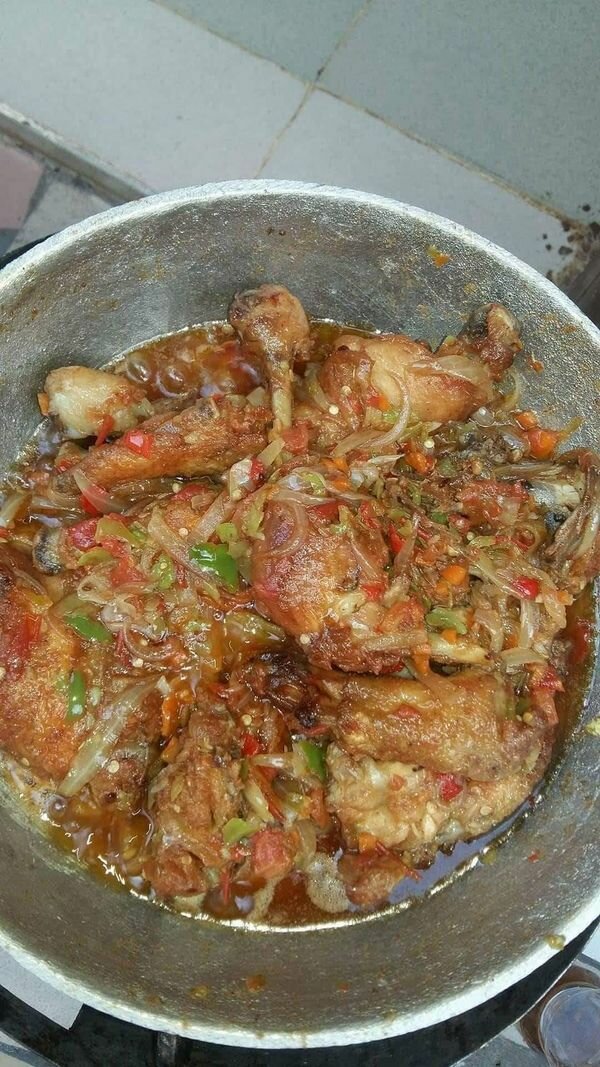 Poulet sauté