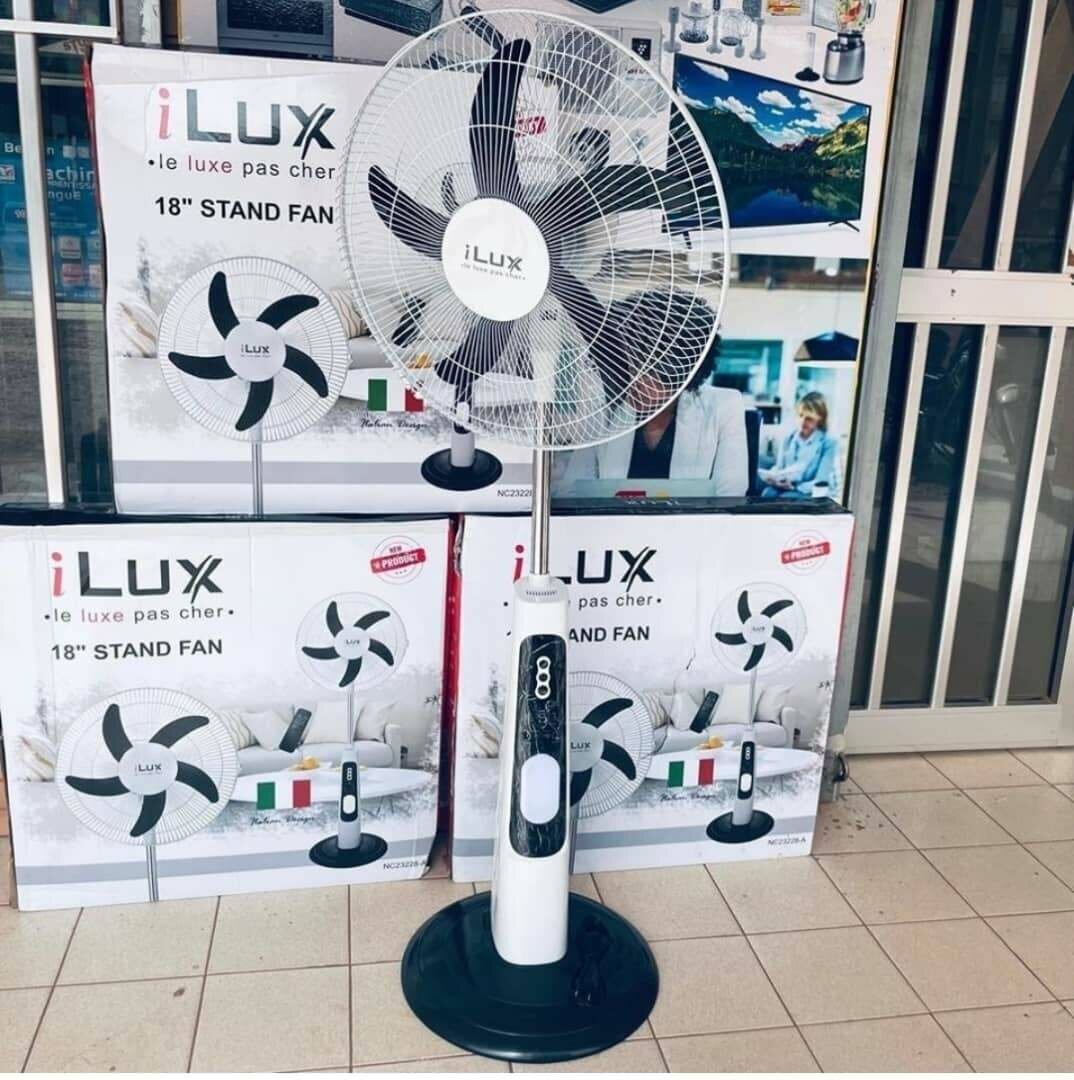 Ventilateur rechargeable télécommande.