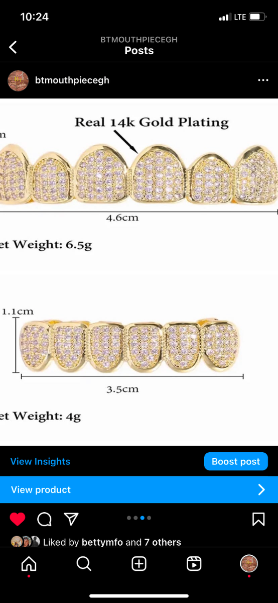 Teeth grills