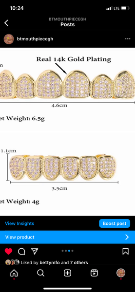 Teeth grills