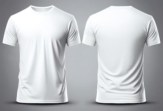 Plain white shirt