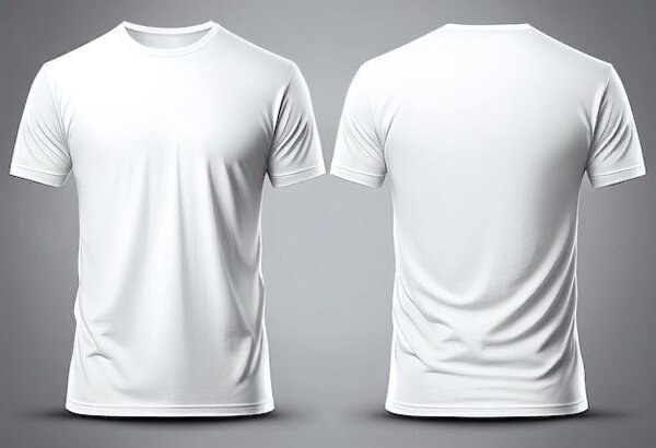 Plain white shirt