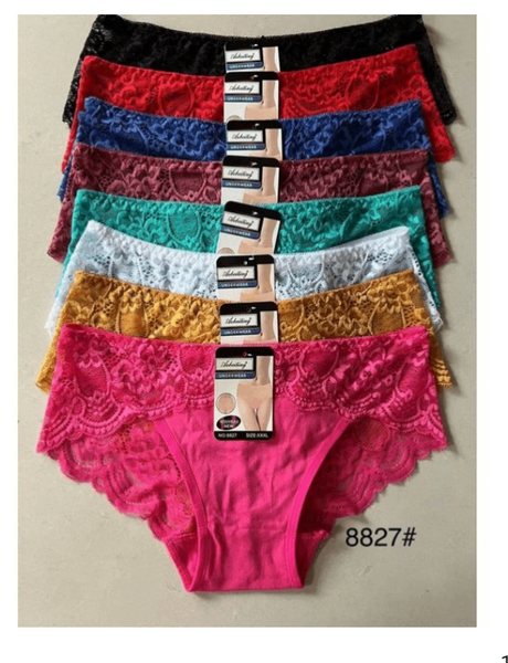 Culottes en dentelle féminine