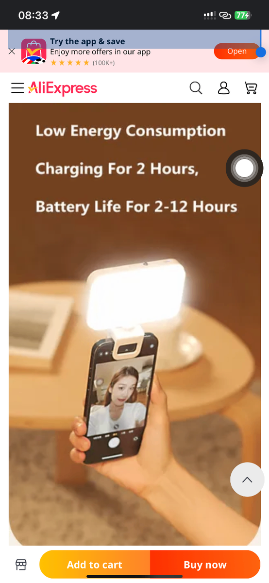 Selfie light
