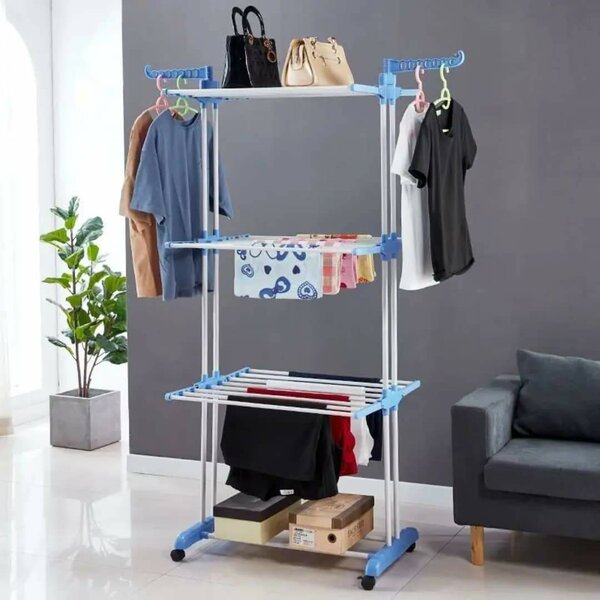 Séchoir à vêtements pliable