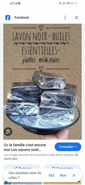 Savon Noir Huiles Essentielles