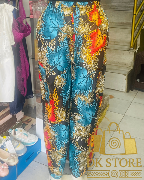 Pantalon imprimé africain