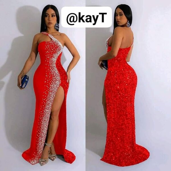 Red Shiny Dress