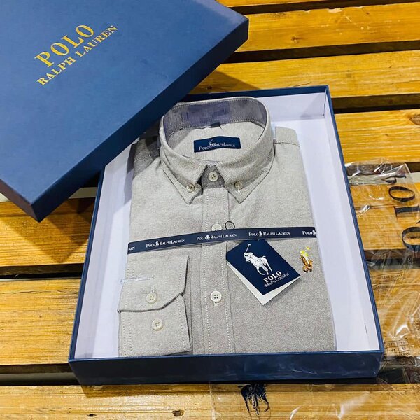 Gray Polo Shirt