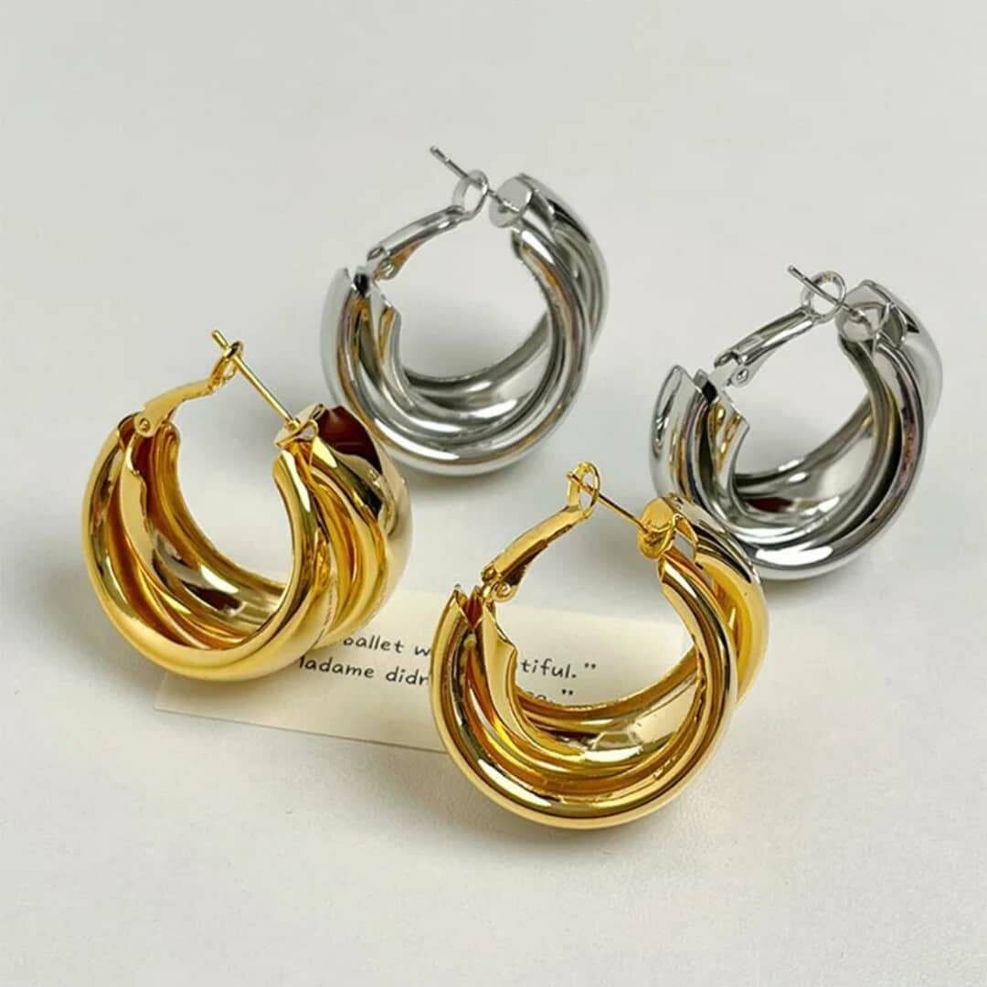 Boucles d'oreilles créoles
