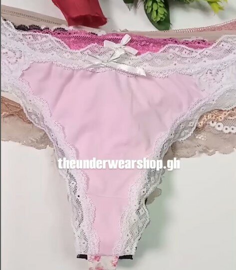 Sexy and beautiful lace thong panties