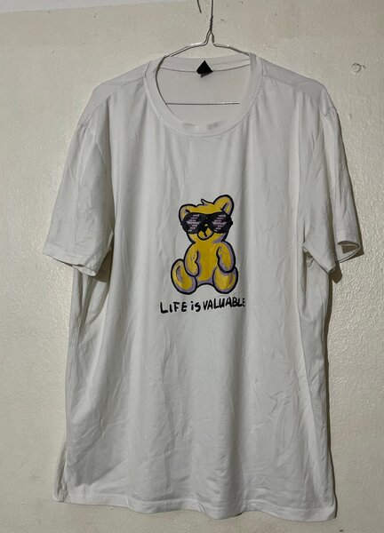 T-shirt unisexe imprimé ours