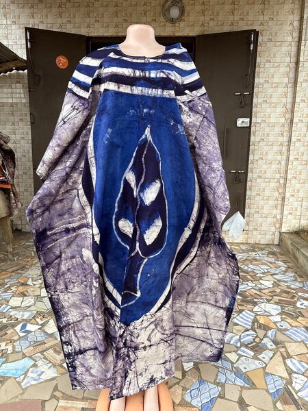 Robe africaine en batik