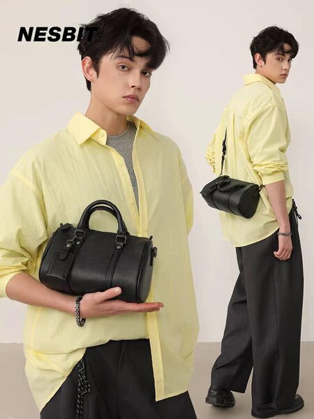 Sac bandoulière en cuir élégant