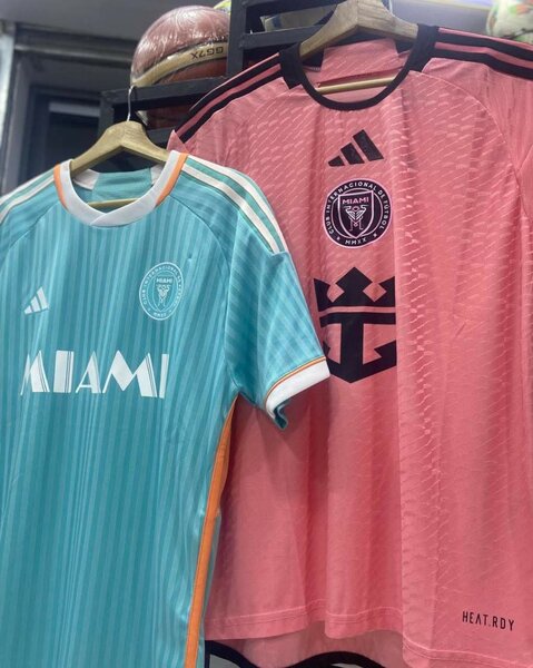 Maillots Inter Miami domicile extérieur version pro