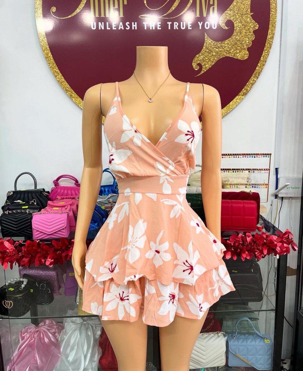 Orange dress