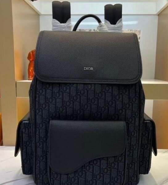 Quality leather Laptop traveling bag school backpack