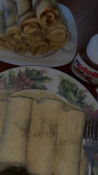 Crêpes céréale délicieuses
