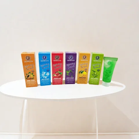 Fruit facial scrub