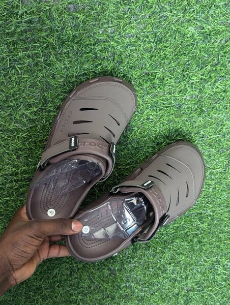 Stylish men's crocs