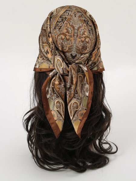 Foulard en satin