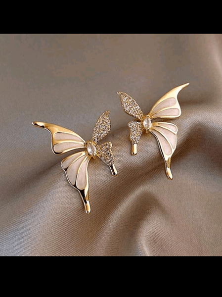 Boucles d'oreilles papillon