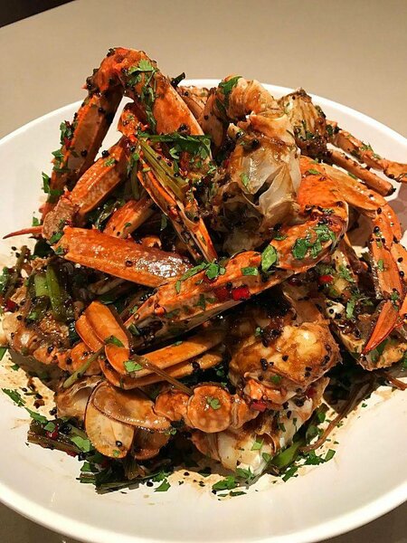 Délicieux Crabe Épicé