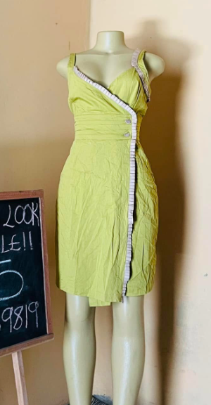 Summer yellow dress