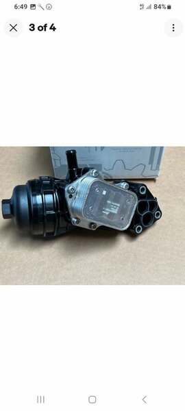 Benz oil cooler