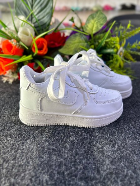 Kids white shoes