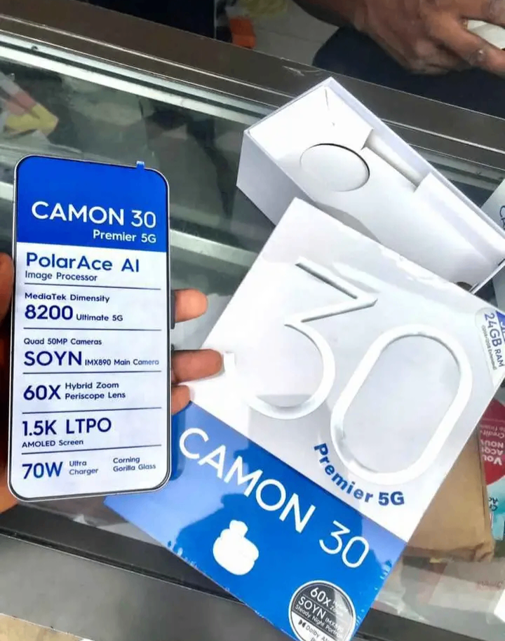 Smartphone CAMON 30 Premier 5G