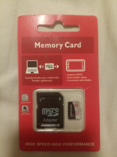 Carte mémoire 512 GO
