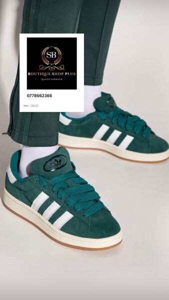 Basket adidas campus authentique avec sa boîte