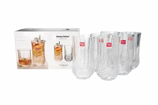 Tumbler Cocktail Glasses 6pcs 315ml