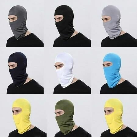 Cagoule multifonction en tissu respirant