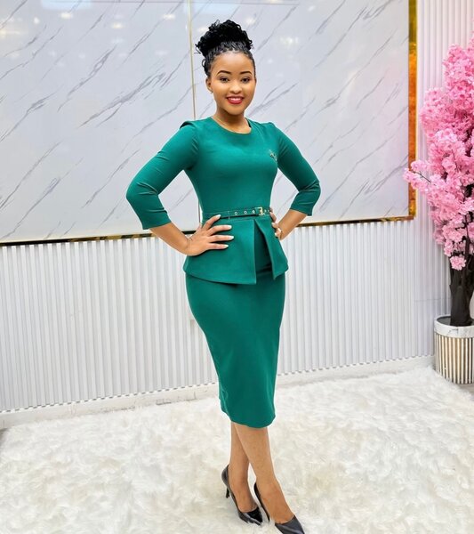 Peplum dress