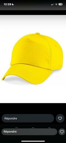Casquette unisexe classique