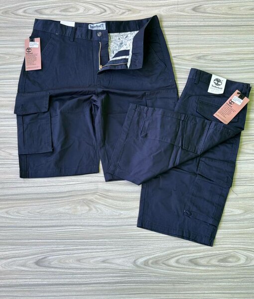 Cotton khaki shorts