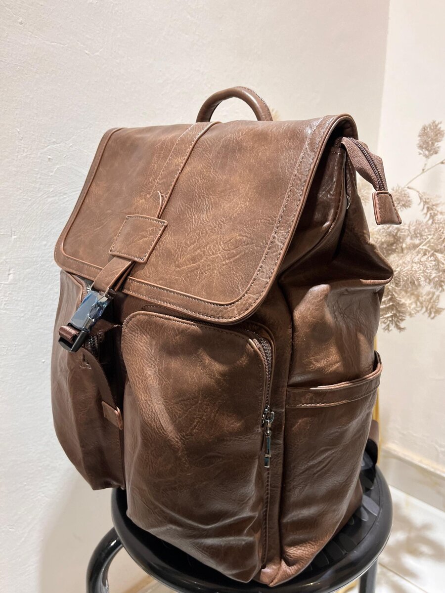 Leather Backpack