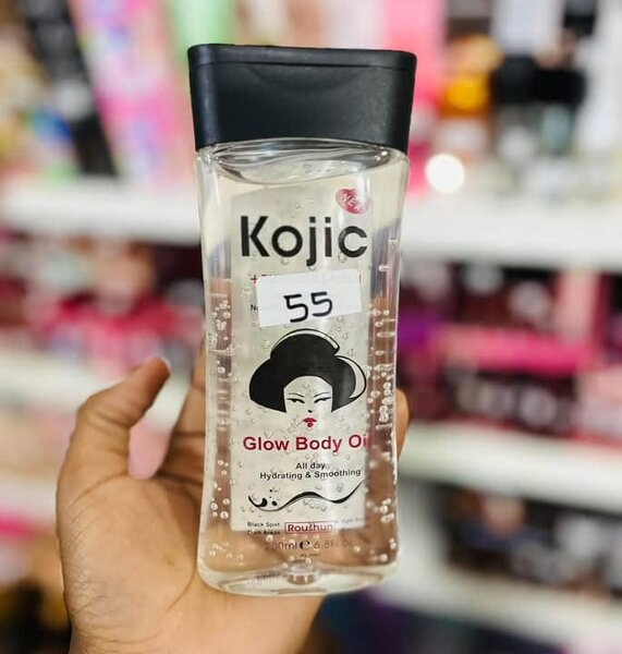 Glow body oil