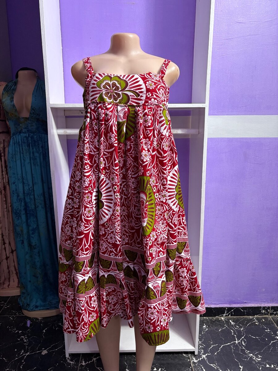 Robe Bohème à Motifs Colorés