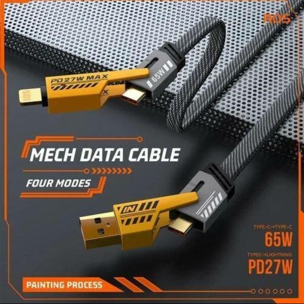 Câble USB 4 en 1 65W PD