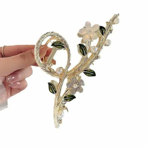 Metal hair clip