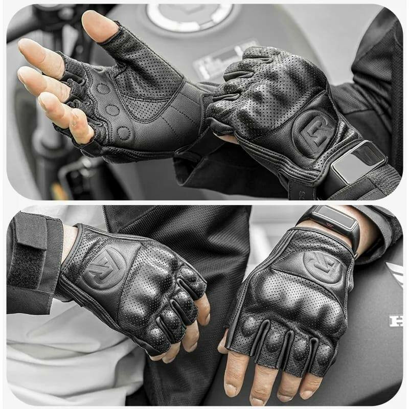 Gant motard en cuir ROCKBROS