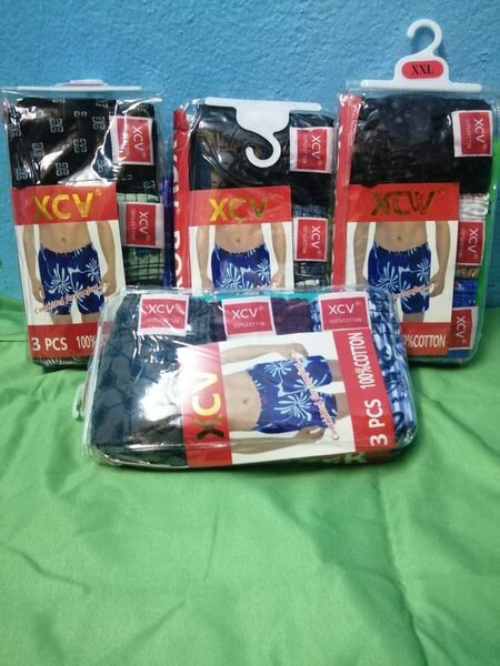 Boxers en coton pour garçons XCV