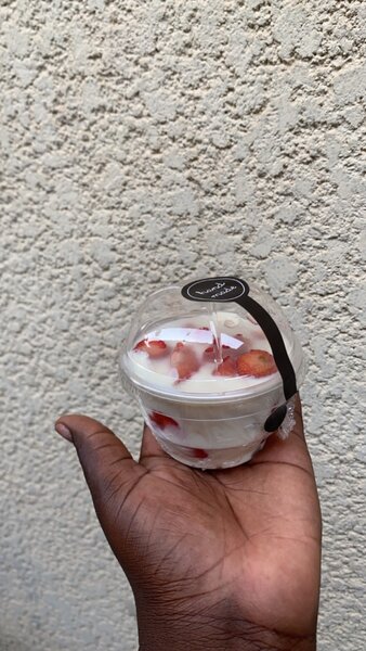 Yaourt à la fraise