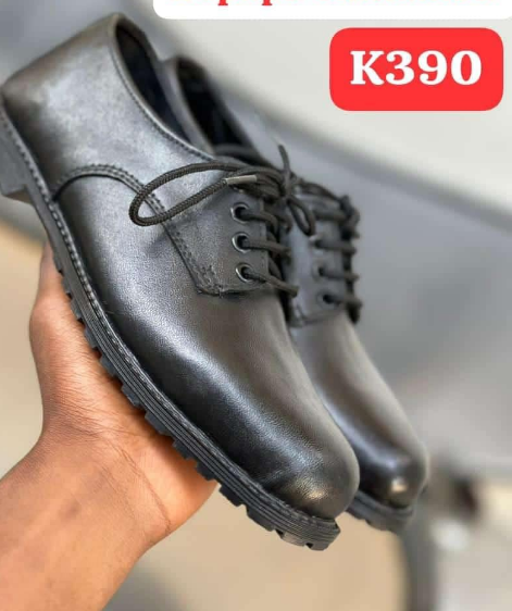 black shoes