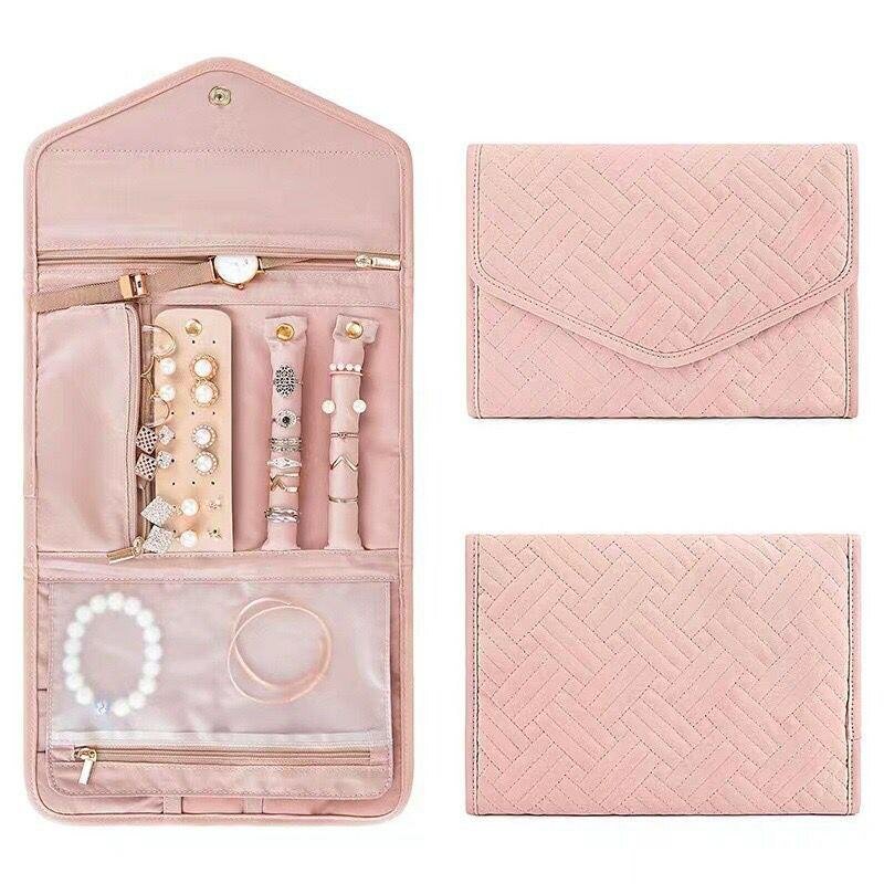Cotton padded jewelry organizer (portable)
