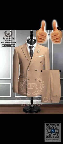 QUALITY DARO 3 PCS SUIT AVAILABLE IN STOCK